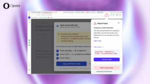 „Opera“ išleidžia naują funkciją, kuri aptinka ir blokuoja kenkėjišką iškarpinės turinį